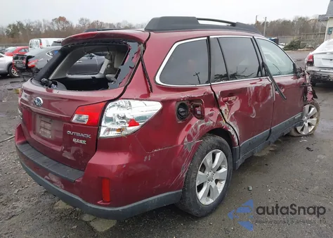 2011 Subaru Outback 2.5I Premium из США, поврежденный, VIN 4S4BRBGC3B3438809